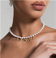 Collier Rue des Mille in Perles CB-LGR 13 C1 - CB-LGR 13 C1